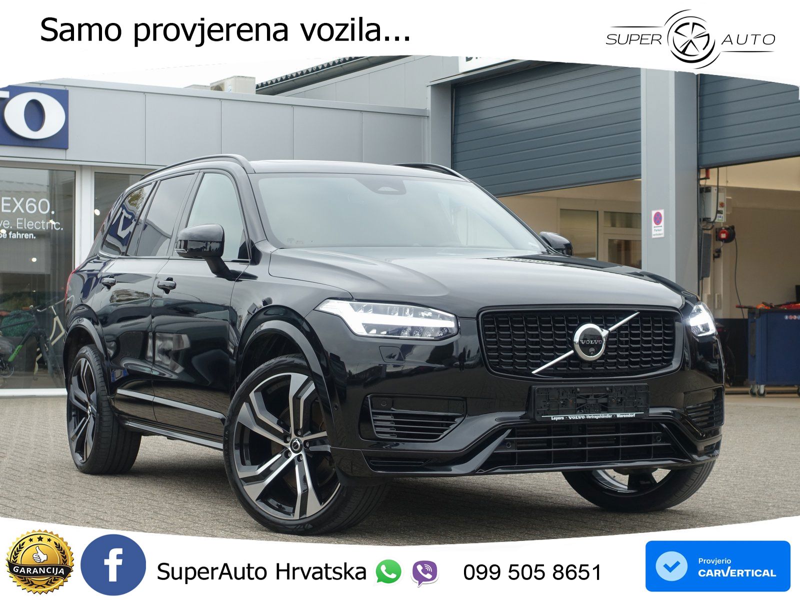 Volvo XC90 2.0 T8 AWD Automatic ACC+HEAD+4xGR SJED+360+PANO