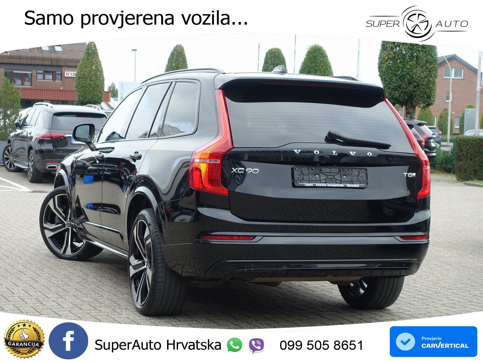 Volvo XC90 2.0 T8 AWD Automatic ACC+HEAD+4xGR SJED+360+PANO