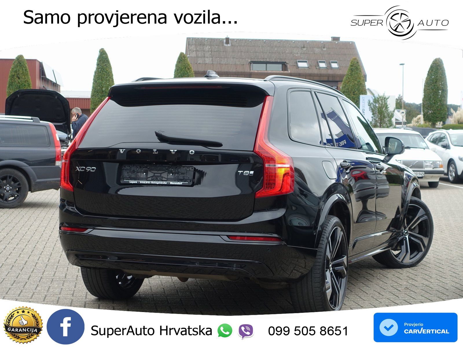 Volvo XC90 2.0 T8 AWD Automatic ACC+HEAD+4xGR SJED+360+PANO