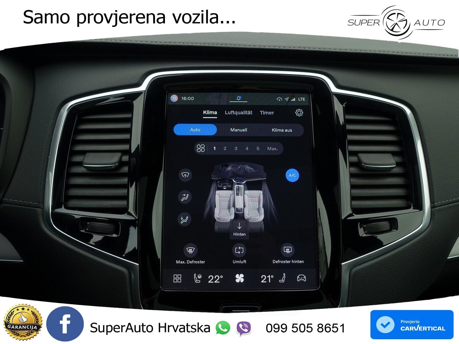 Volvo XC90 2.0 T8 AWD Automatic ACC+HEAD+4xGR SJED+360+PANO