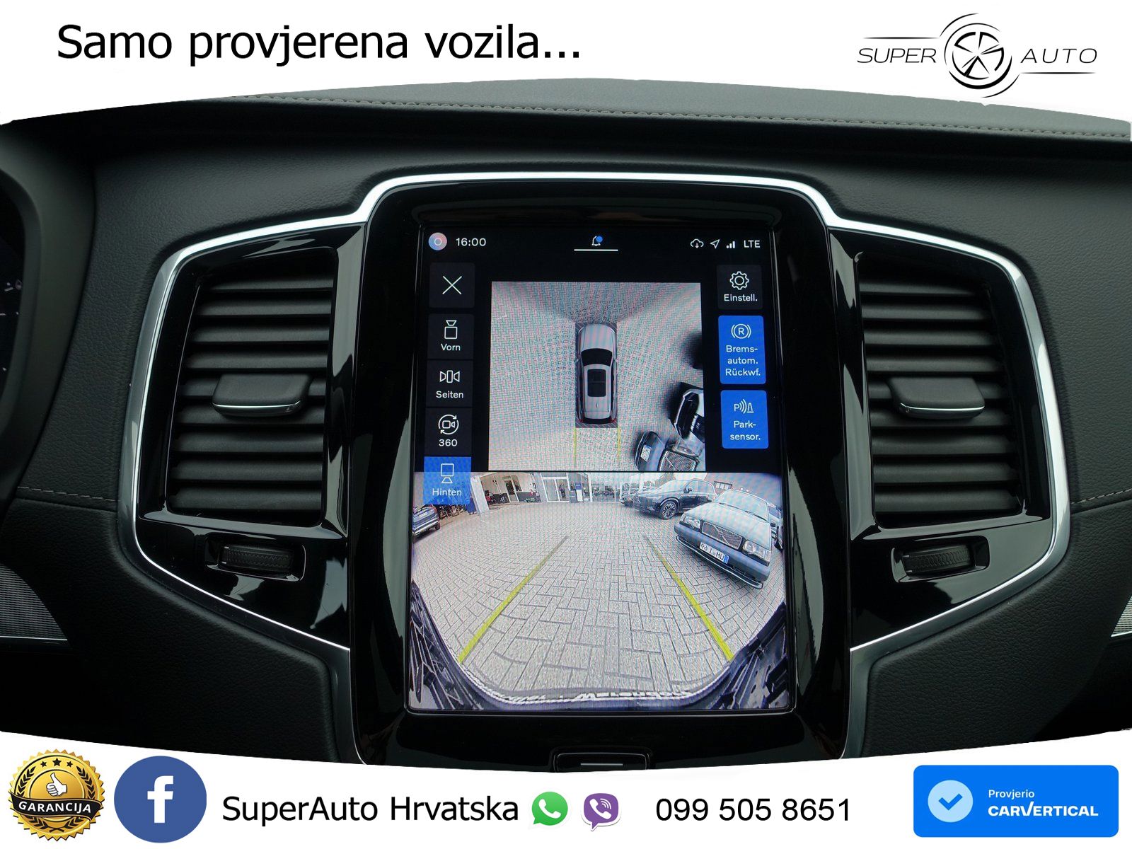 Volvo XC90 2.0 T8 AWD Automatic ACC+HEAD+4xGR SJED+360+PANO