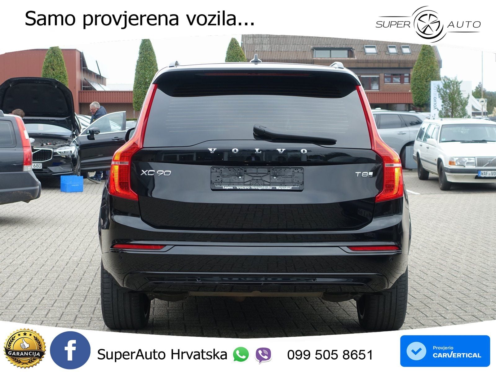 Volvo XC90 2.0 T8 AWD Automatic ACC+HEAD+4xGR SJED+360+PANO
