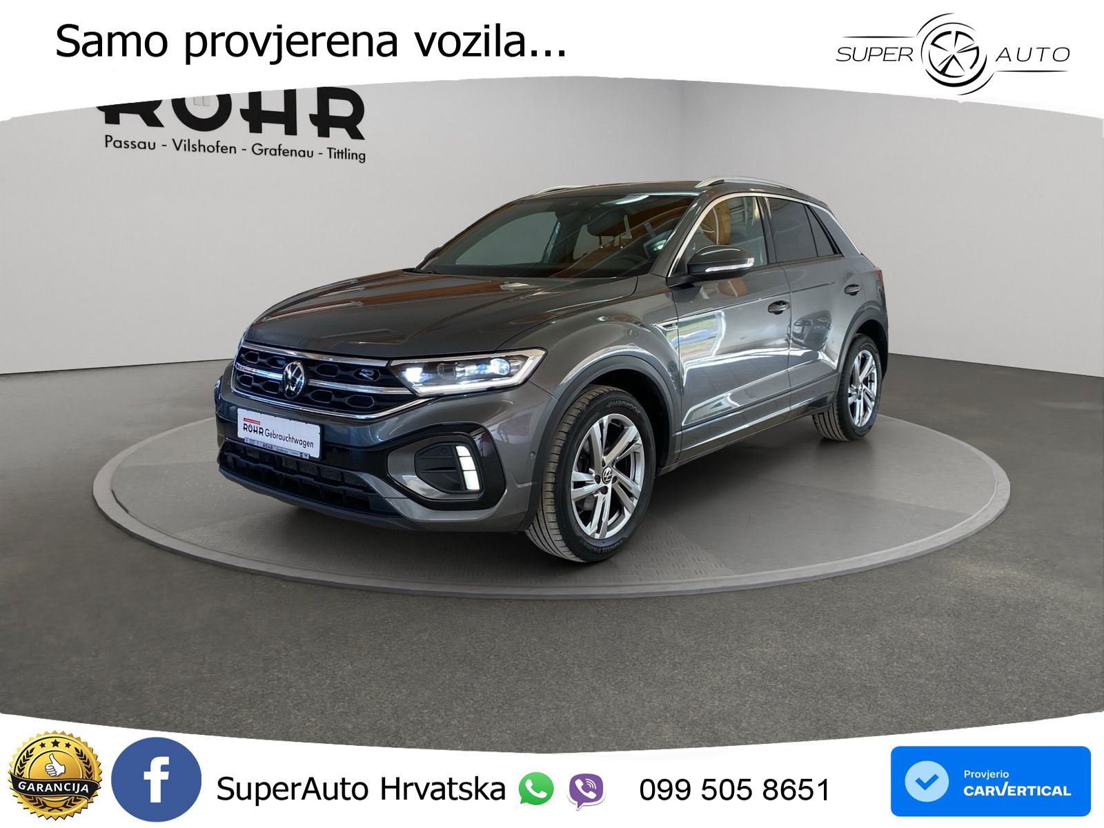 Volkswagen T-Roc I 1.5 TSI (150 KS) LED+GR SJED+ACC