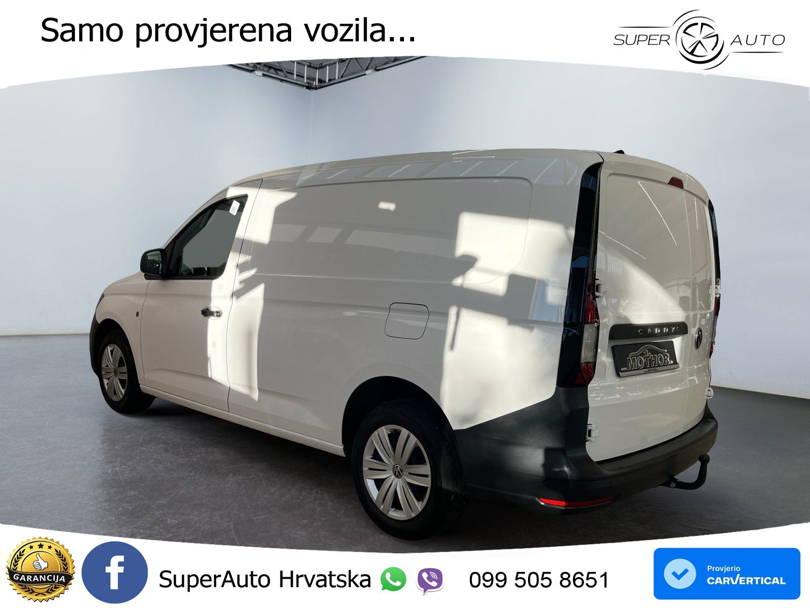 Volkswagen Caddy Maxi Cargo 1.5TSI Flügeltüren Radstand-lan 114 KS