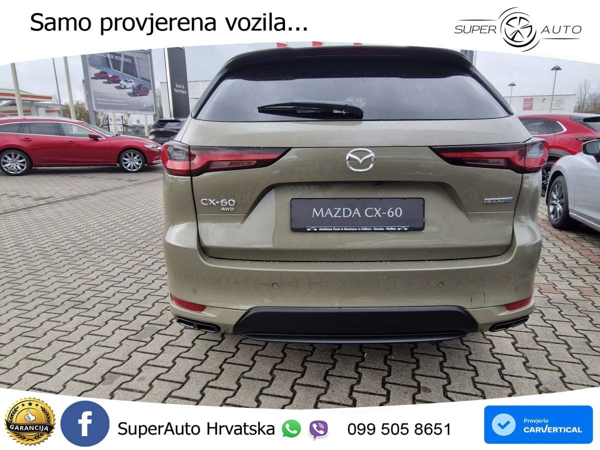 Mazda CX-60 2.5 e-Skyactiv (328 KS) AWD Automatic MATRIX+GR SJED+KAM