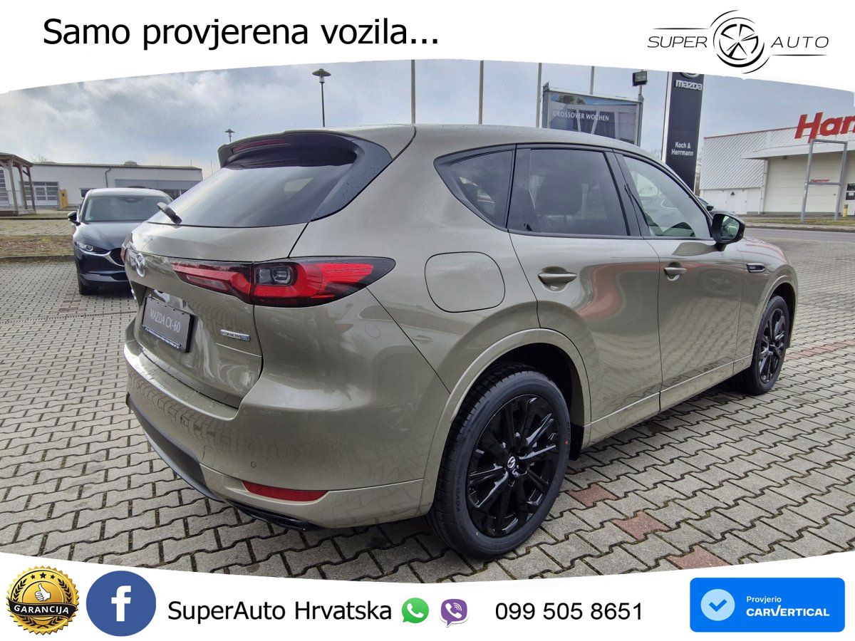 Mazda CX-60 2.5 e-Skyactiv (328 KS) AWD Automatic MATRIX+GR SJED+KAM