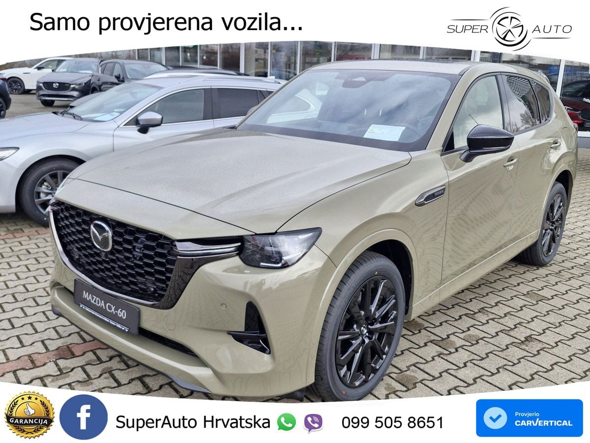 Mazda CX-60 2.5 e-Skyactiv (328 KS) AWD Automatic MATRIX+GR SJED+KAM