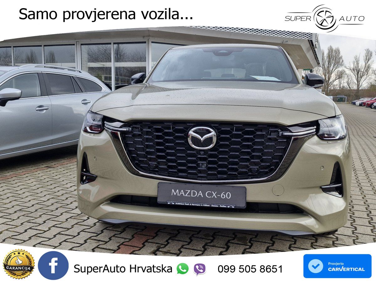 Mazda CX-60 2.5 e-Skyactiv (328 KS) AWD Automatic MATRIX+GR SJED+KAM