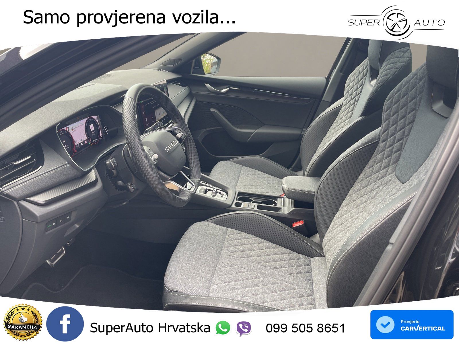 Škoda Octavia Combi 1.5 TSI (150 KS) DSG SportLine LED+GR SJED+ACC