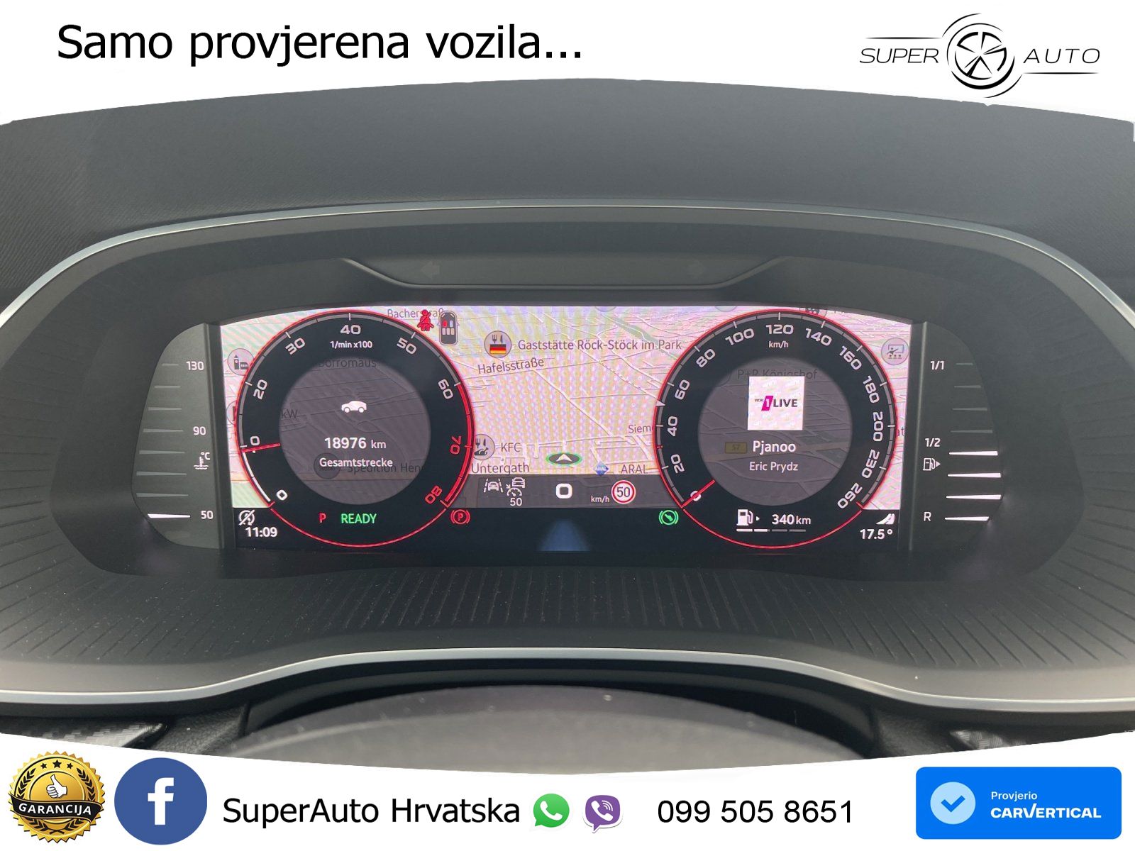Škoda Octavia Combi 1.5 TSI (150 KS) DSG SportLine LED+GR SJED+ACC
