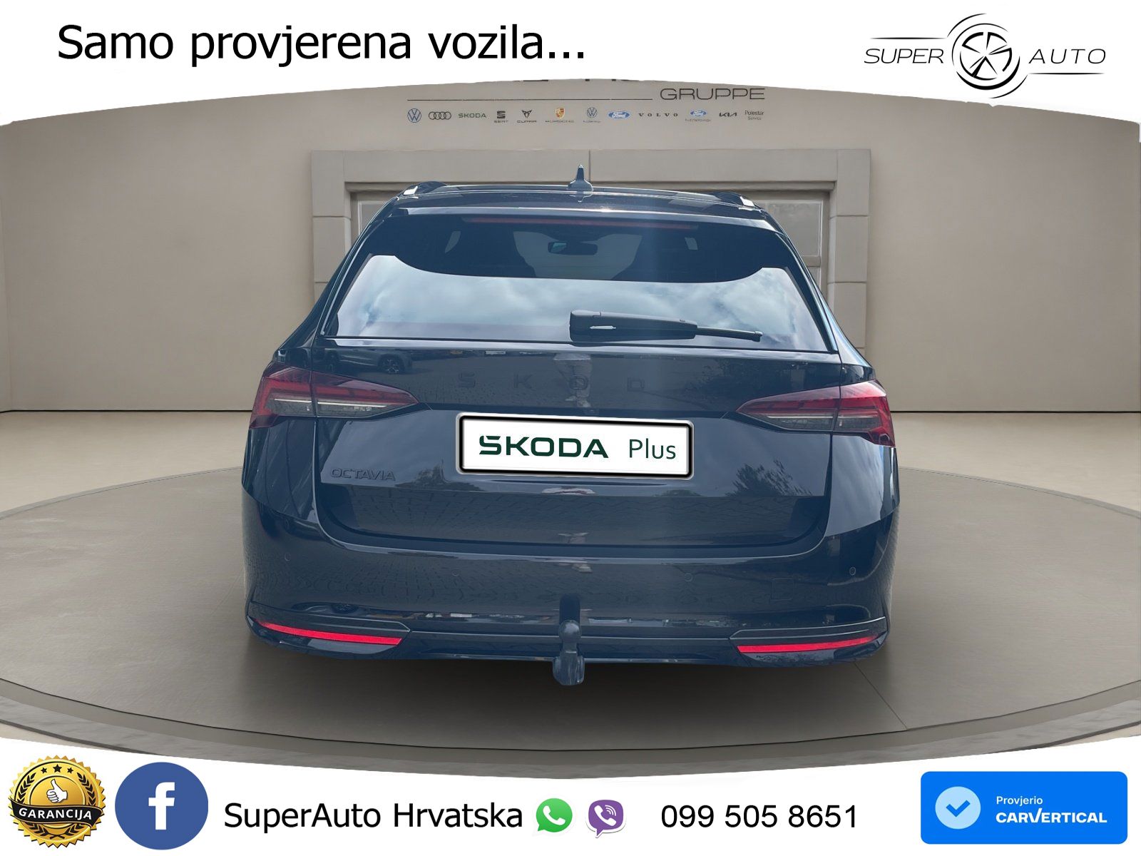 Škoda Octavia Combi 1.5 TSI (150 KS) DSG SportLine LED+GR SJED+ACC