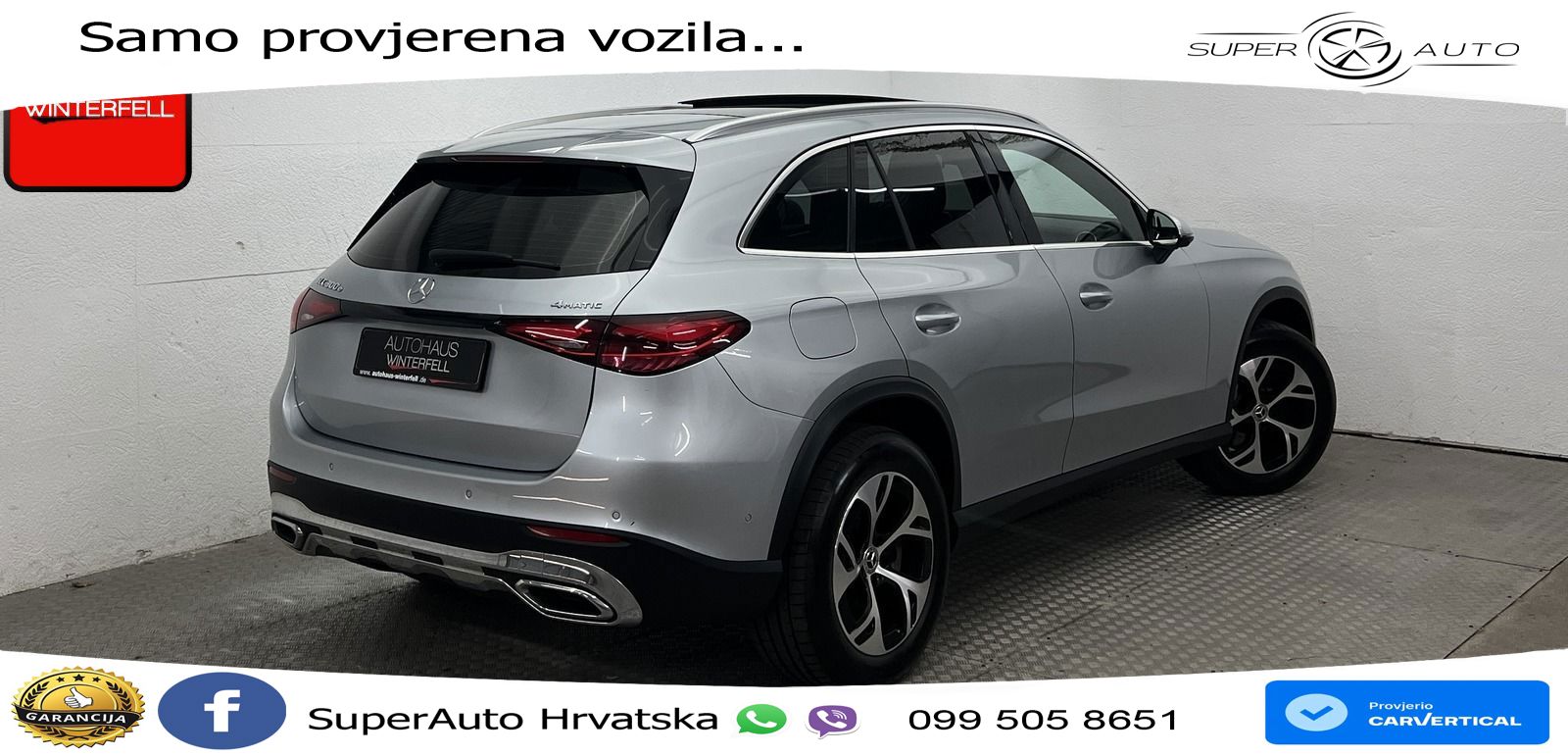 Mercedes GLC 300e (313 KS) 4MATIC 9G-TRONIC Avantgarde ACC+GR SJED+360+PANO