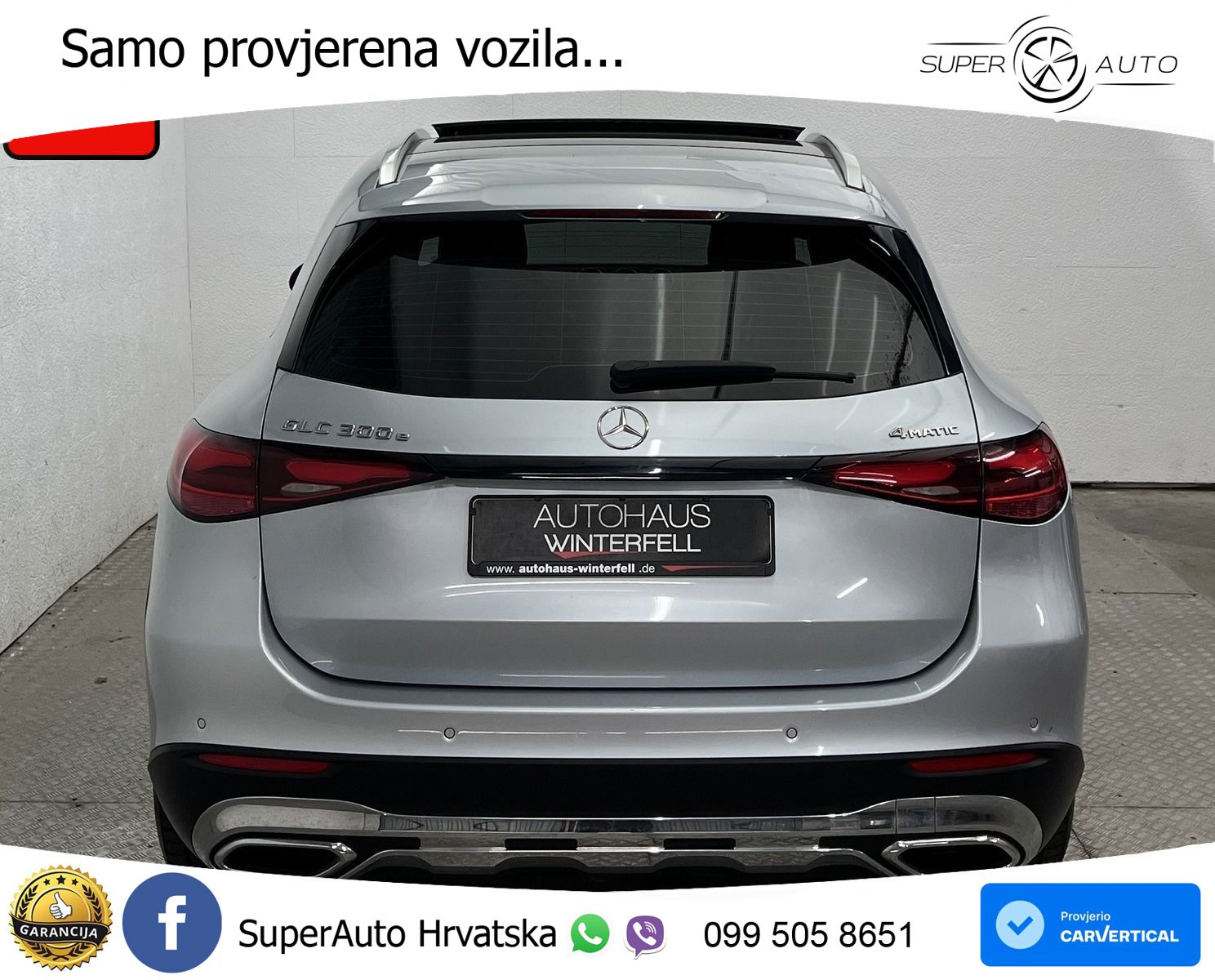 Mercedes GLC 300e (313 KS) 4MATIC 9G-TRONIC Avantgarde ACC+GR SJED+360+PANO