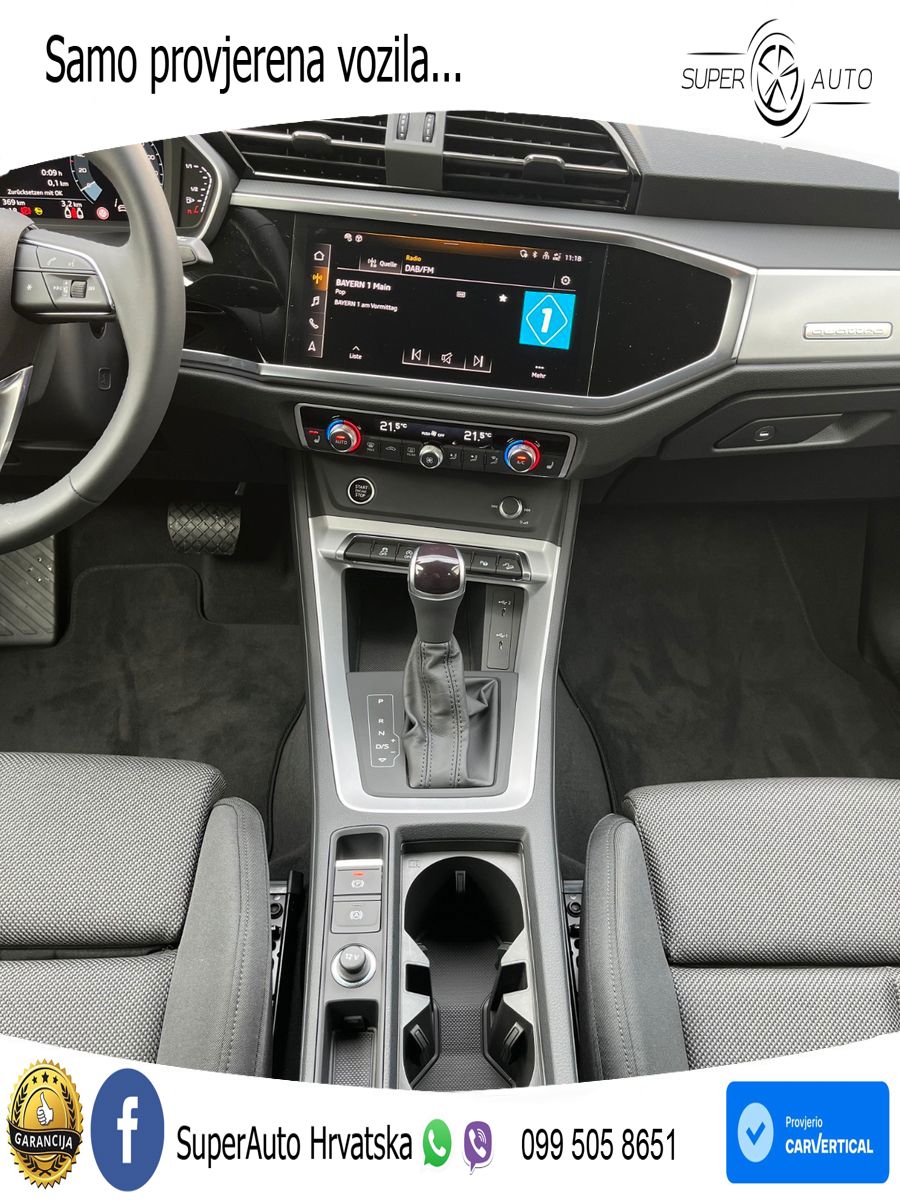Audi Q3 40 TFSI (190 KS) quattro S tronic LED+GR SJED+ACC