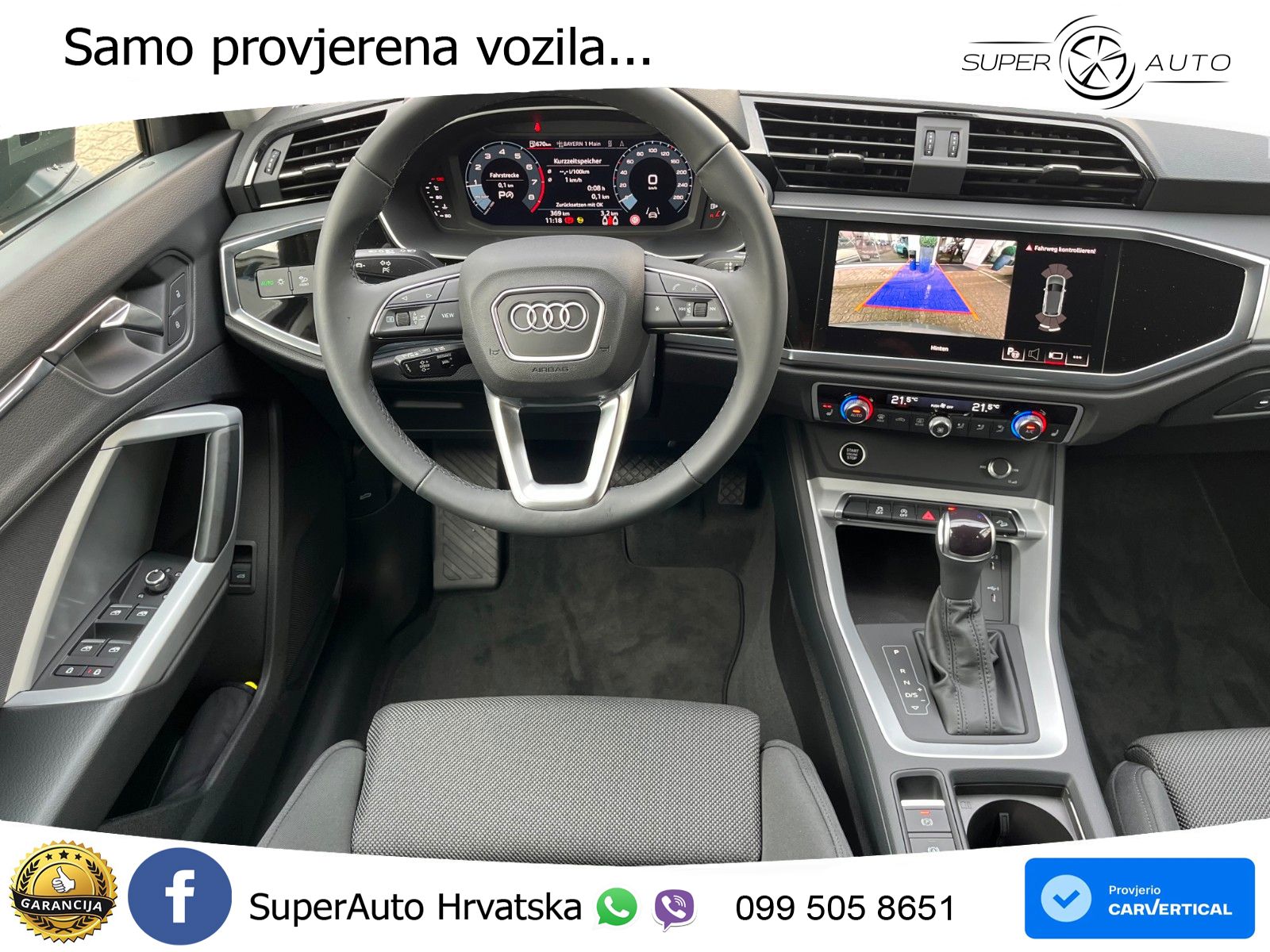 Audi Q3 40 TFSI (190 KS) quattro S tronic LED+GR SJED+ACC