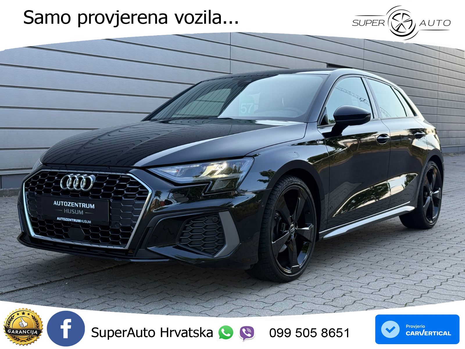 Audi A3 35 TDI (150 KS) S tronic S line