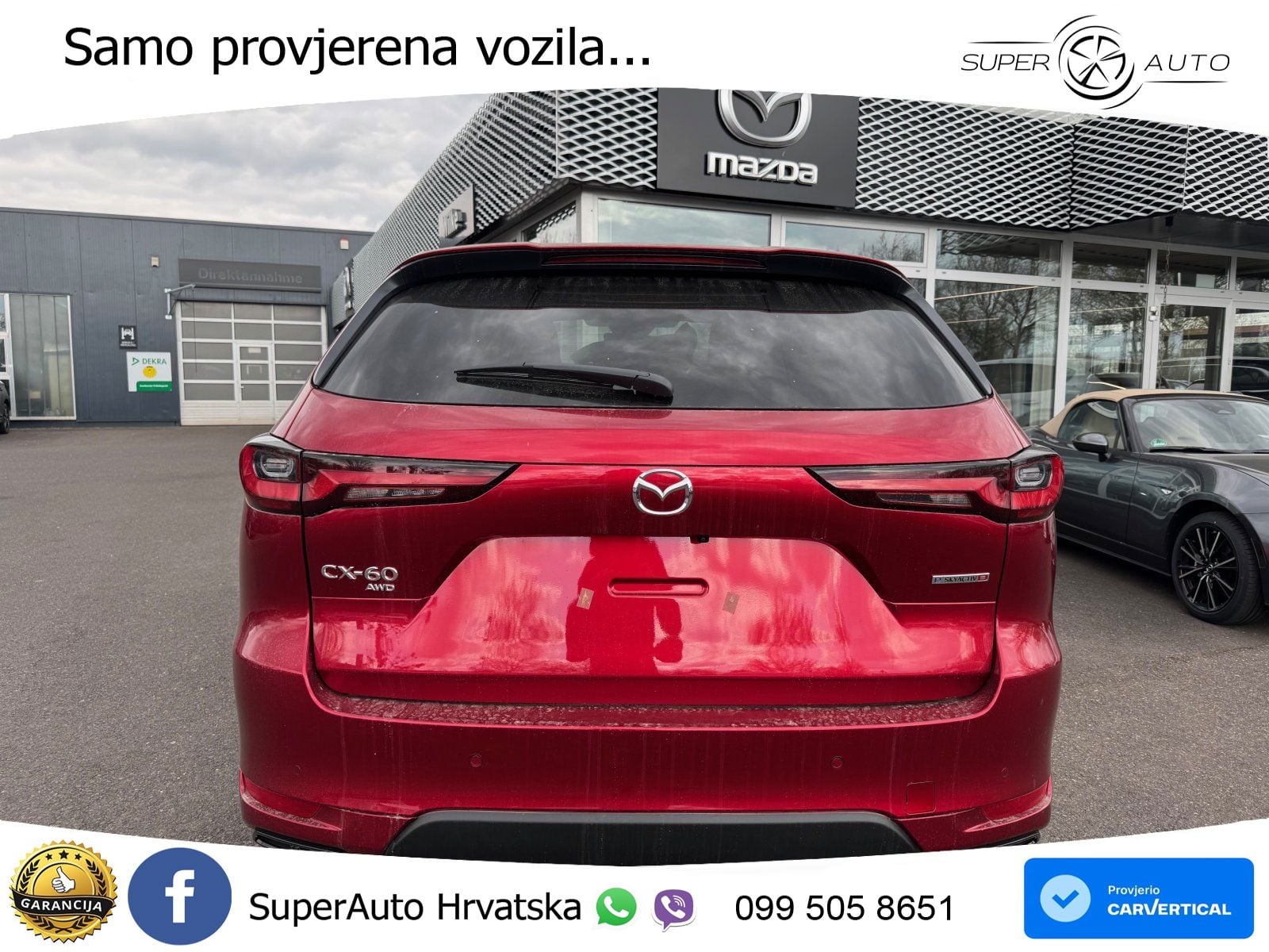 Mazda CX-60 2.5 e-Skyactiv (328 KS) AWD Automatic LED+GR SJED+ACC