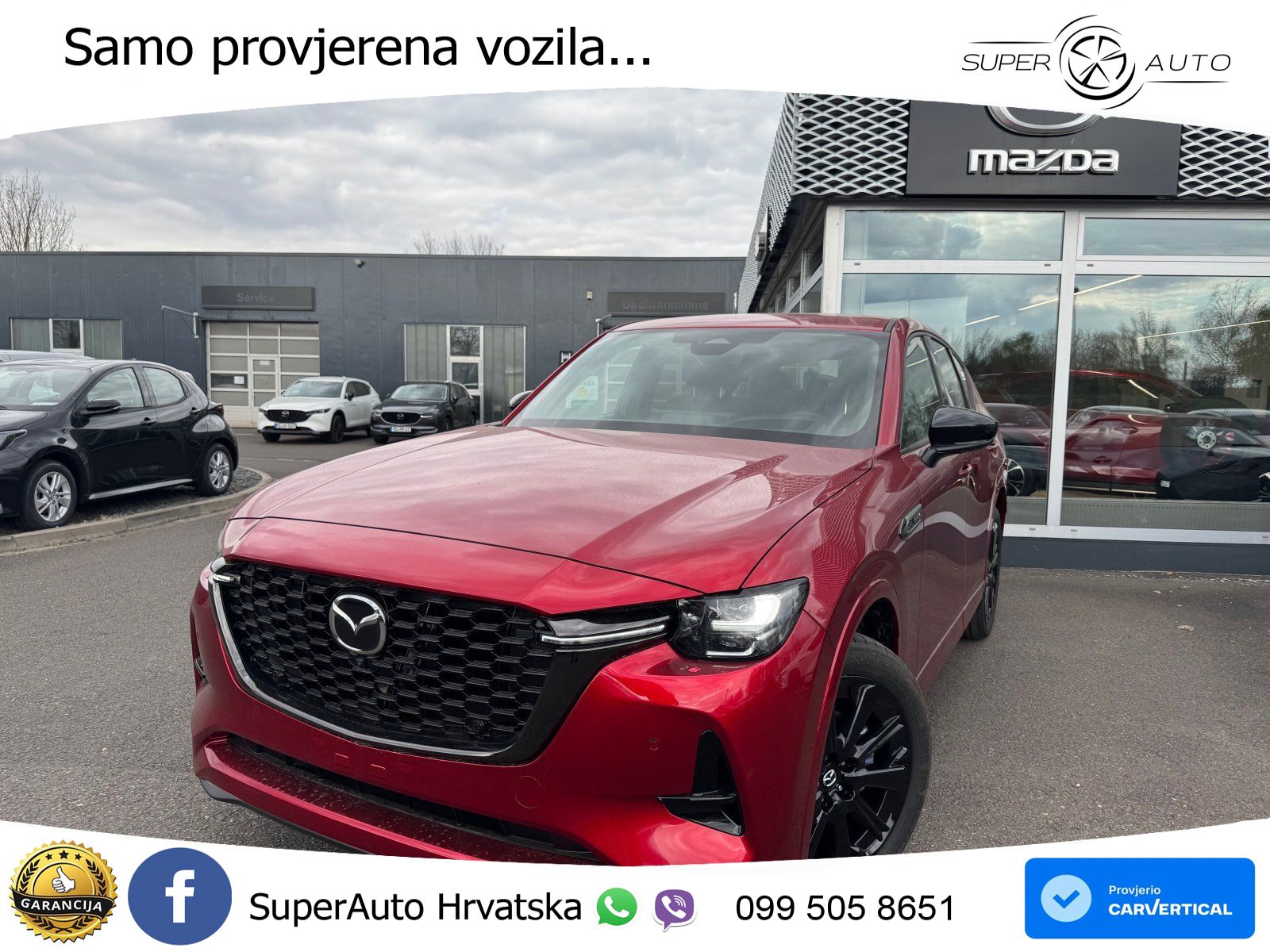 Mazda CX-60 2.5 e-Skyactiv (328 KS) AWD Automatic LED+GR SJED+ACC