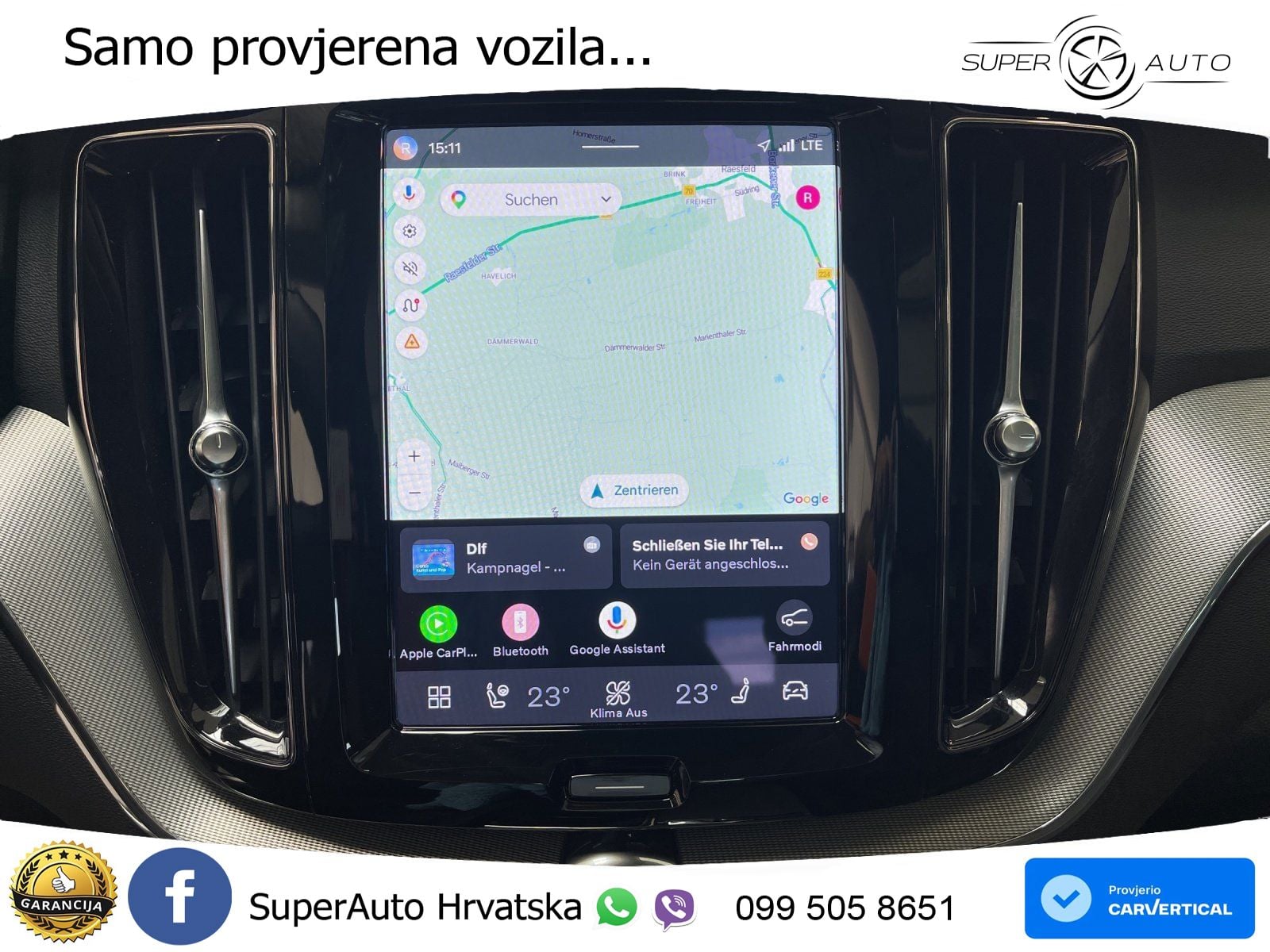 Volvo XC60 B4 Diesel AWD Geartronic ACC+GR SJED+360+PANO