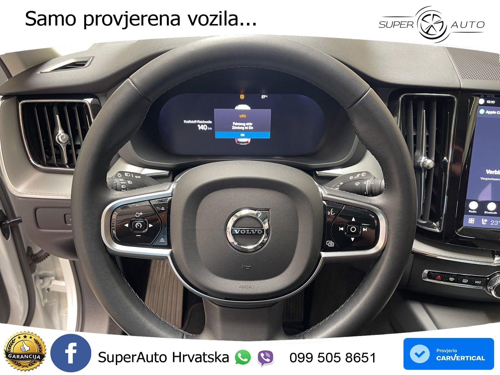 Volvo XC60 B4 Diesel AWD Geartronic ACC+GR SJED+360+PANO