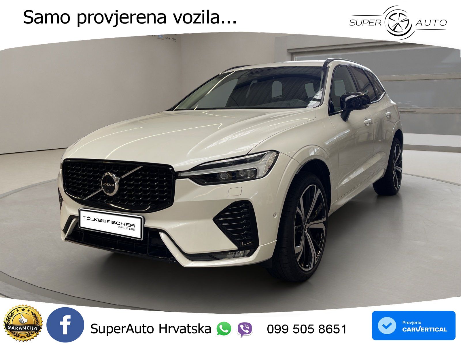 Volvo XC60 B4 Diesel AWD Geartronic ACC+GR SJED+360+PANO