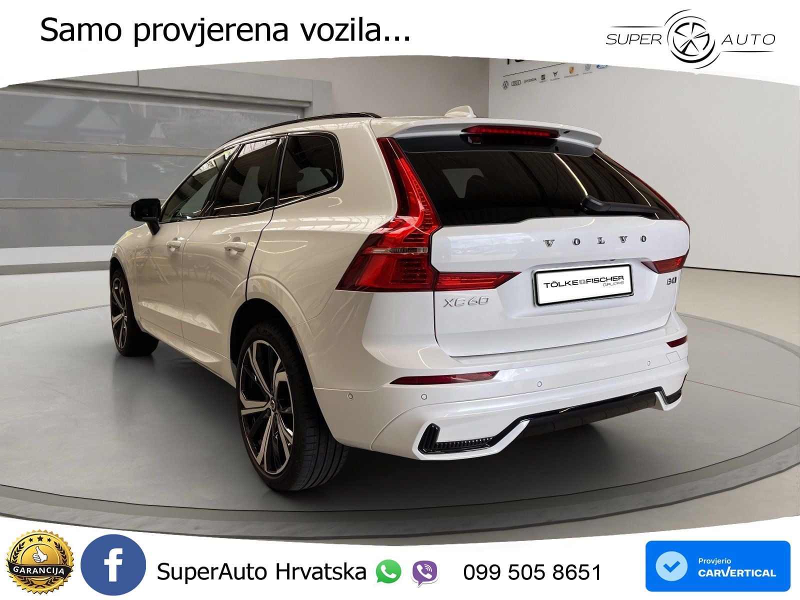 Volvo XC60 B4 Diesel AWD Geartronic ACC+GR SJED+360+PANO