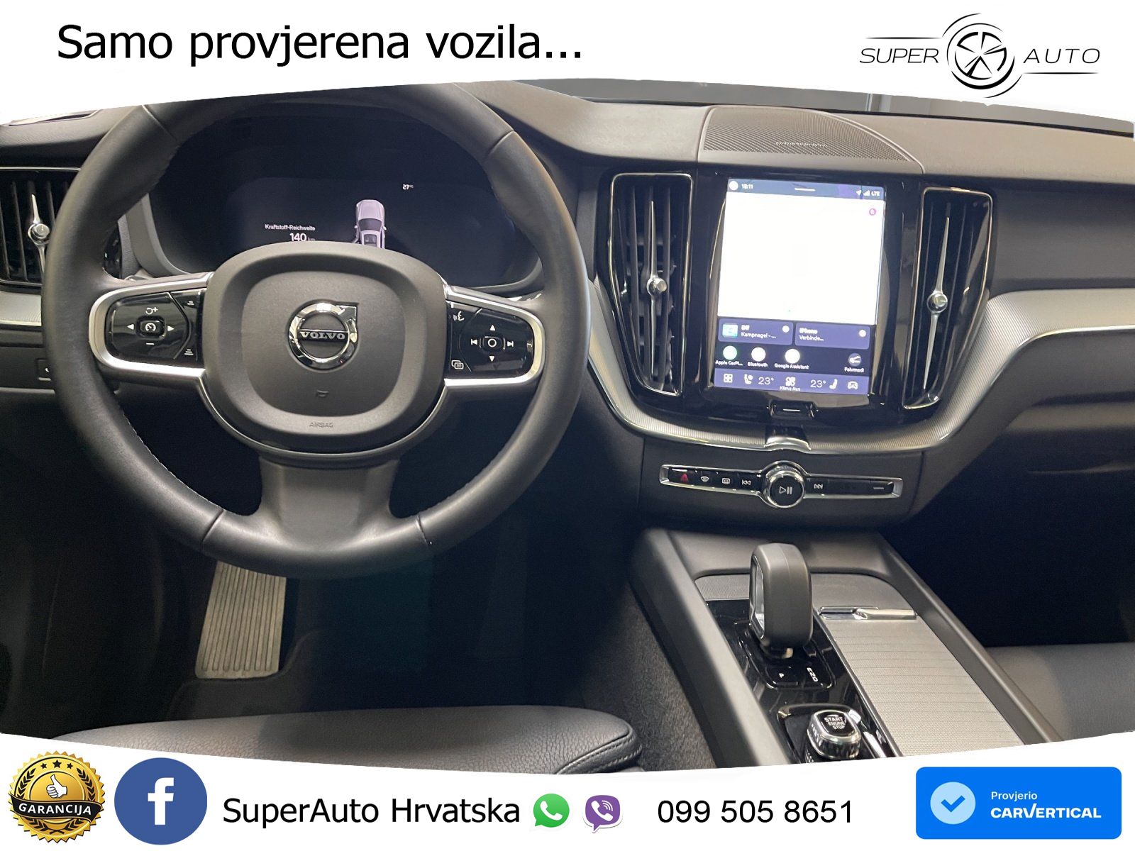 Volvo XC60 B4 Diesel AWD Geartronic ACC+GR SJED+360+PANO