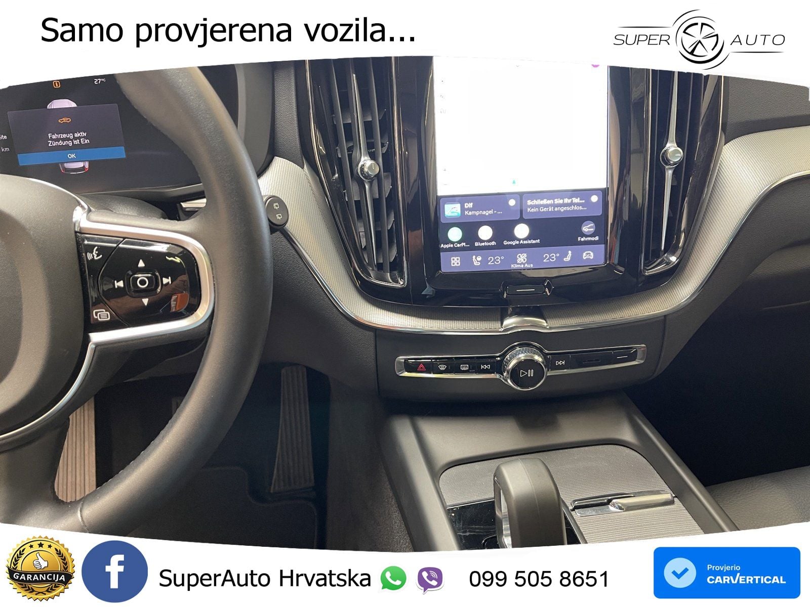 Volvo XC60 B4 Diesel AWD Geartronic ACC+GR SJED+360+PANO
