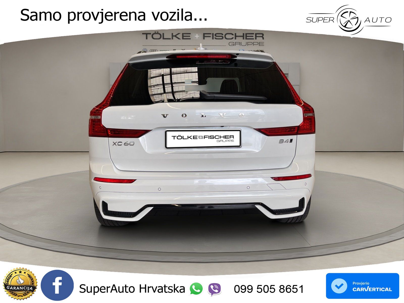 Volvo XC60 B4 Diesel AWD Geartronic ACC+GR SJED+360+PANO