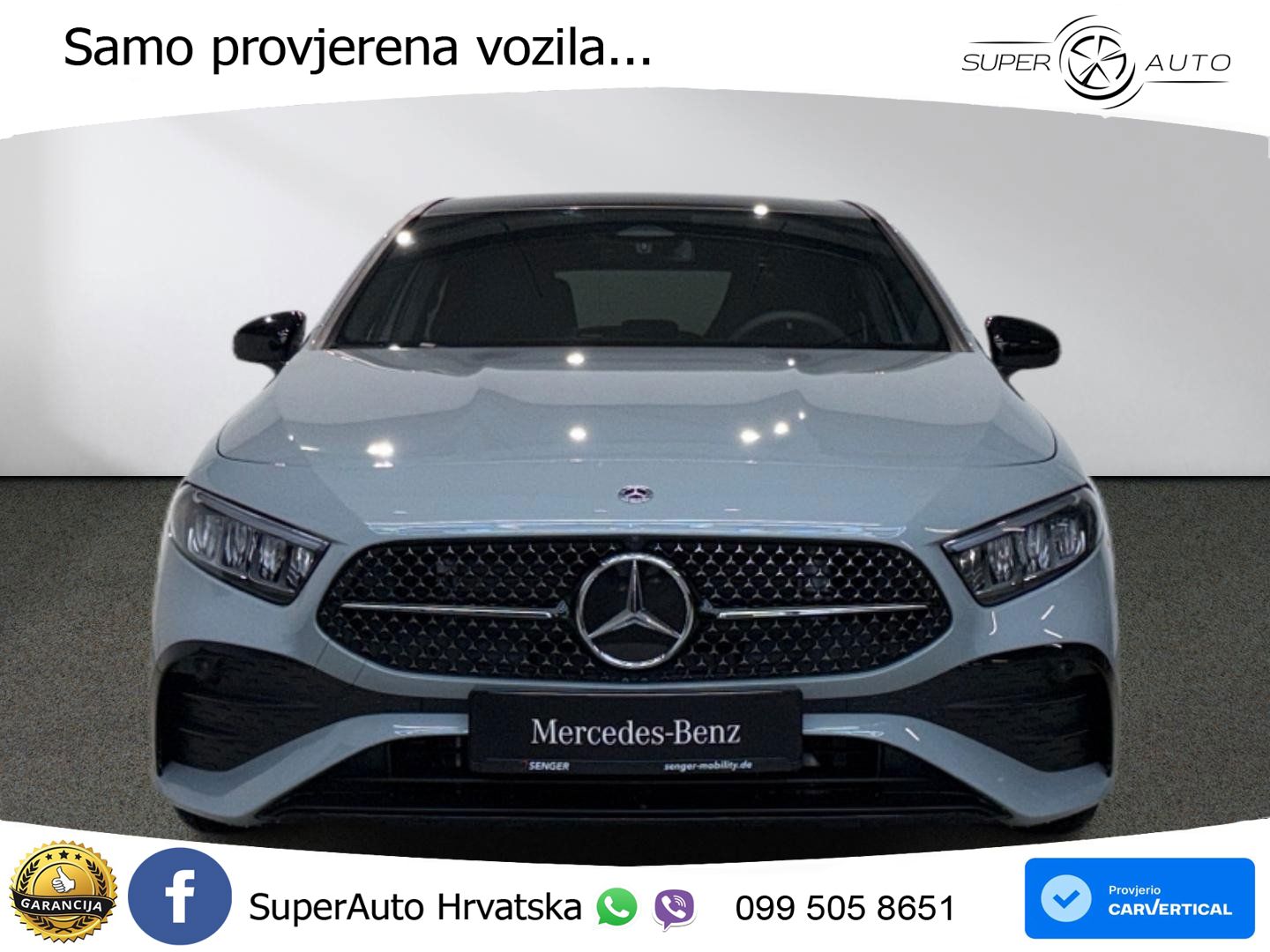 Mercedes-Benz A 200 7G-DCT AMG LED+GR SJED+ACC