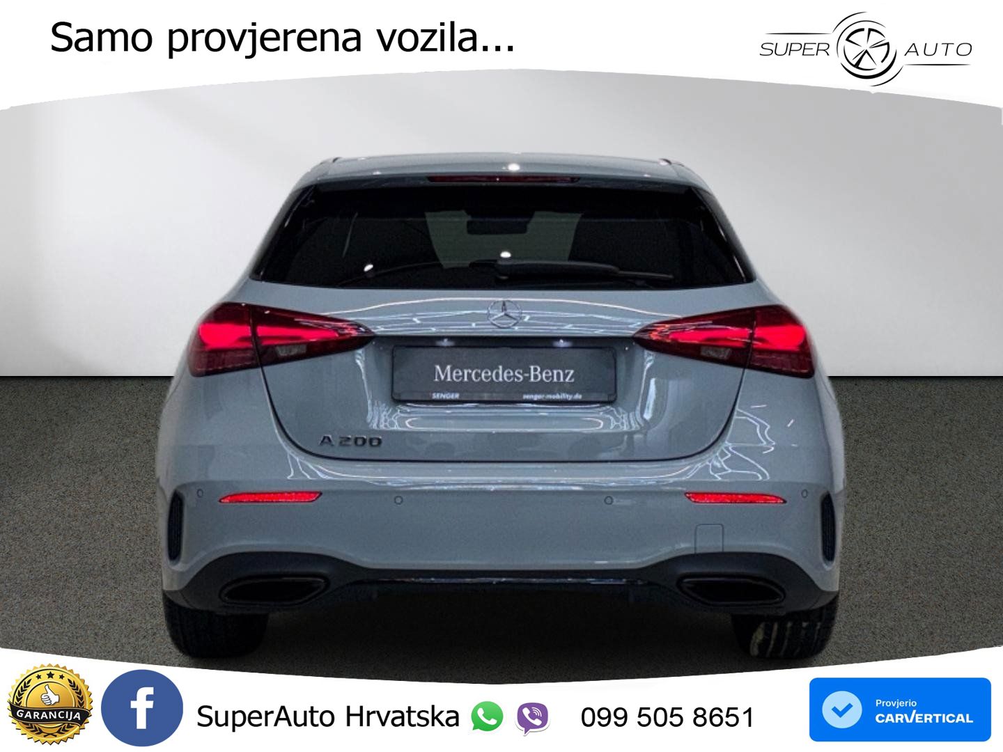 Mercedes-Benz A 200 7G-DCT AMG LED+GR SJED+ACC