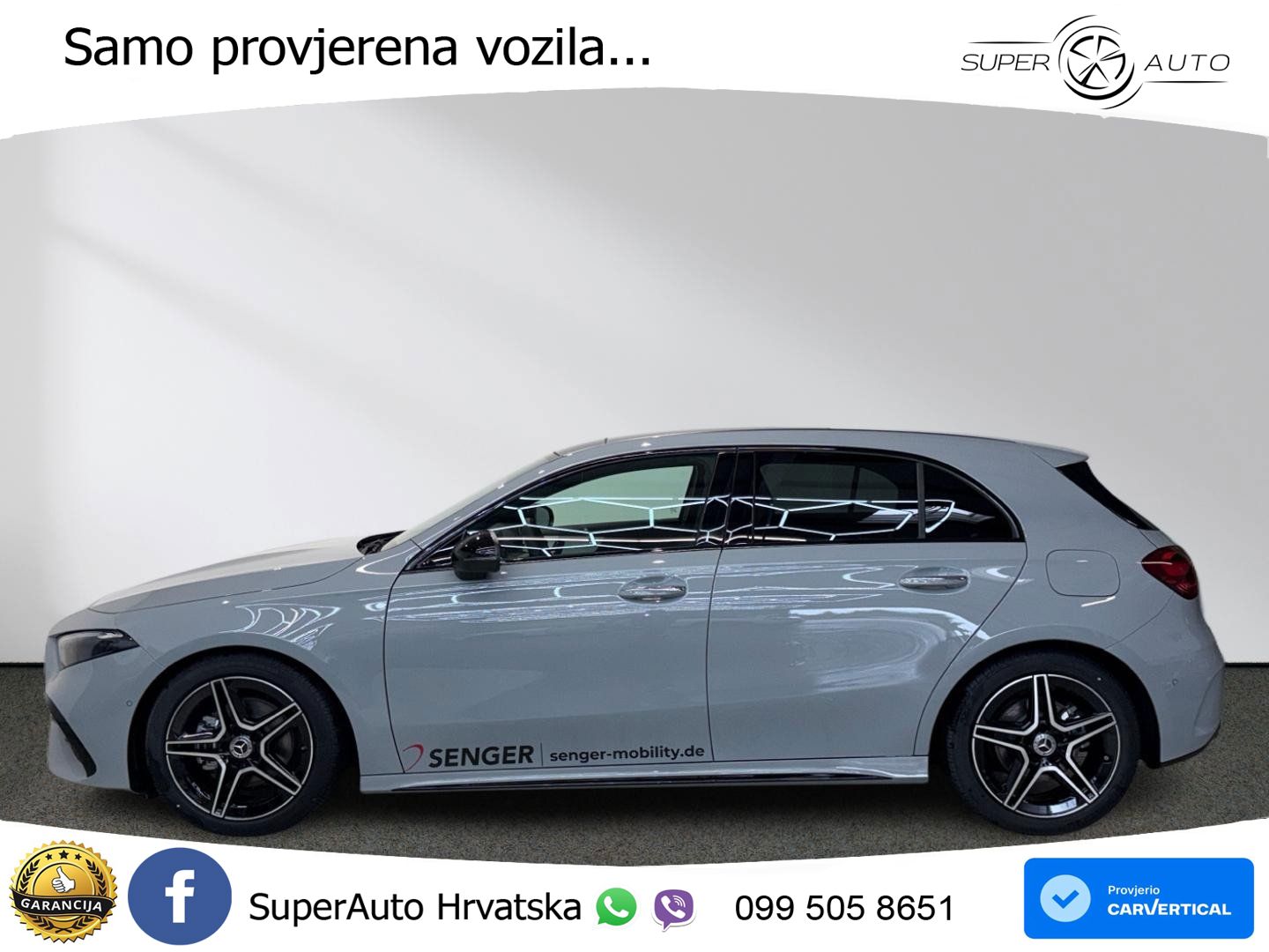 Mercedes-Benz A 200 7G-DCT AMG LED+GR SJED+ACC