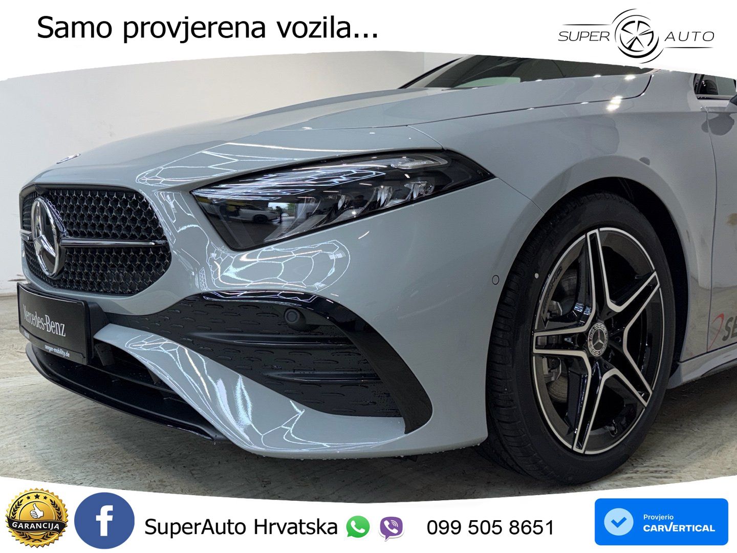 Mercedes-Benz A 200 7G-DCT AMG LED+GR SJED+ACC
