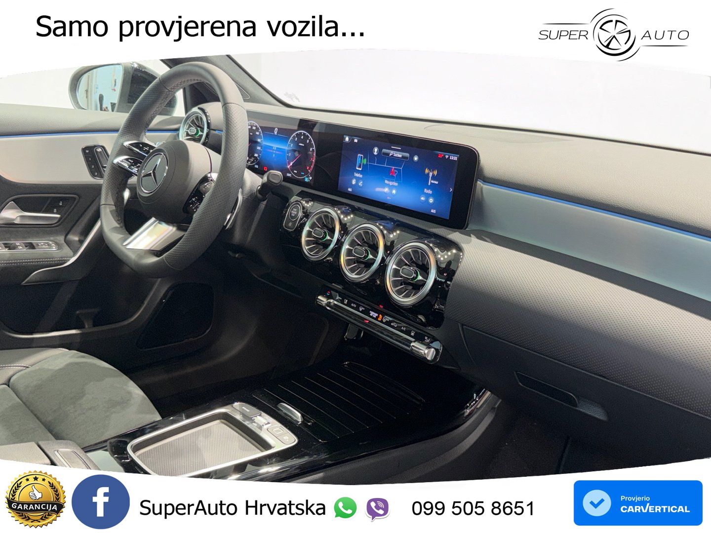 Mercedes-Benz A 200 7G-DCT AMG LED+GR SJED+ACC