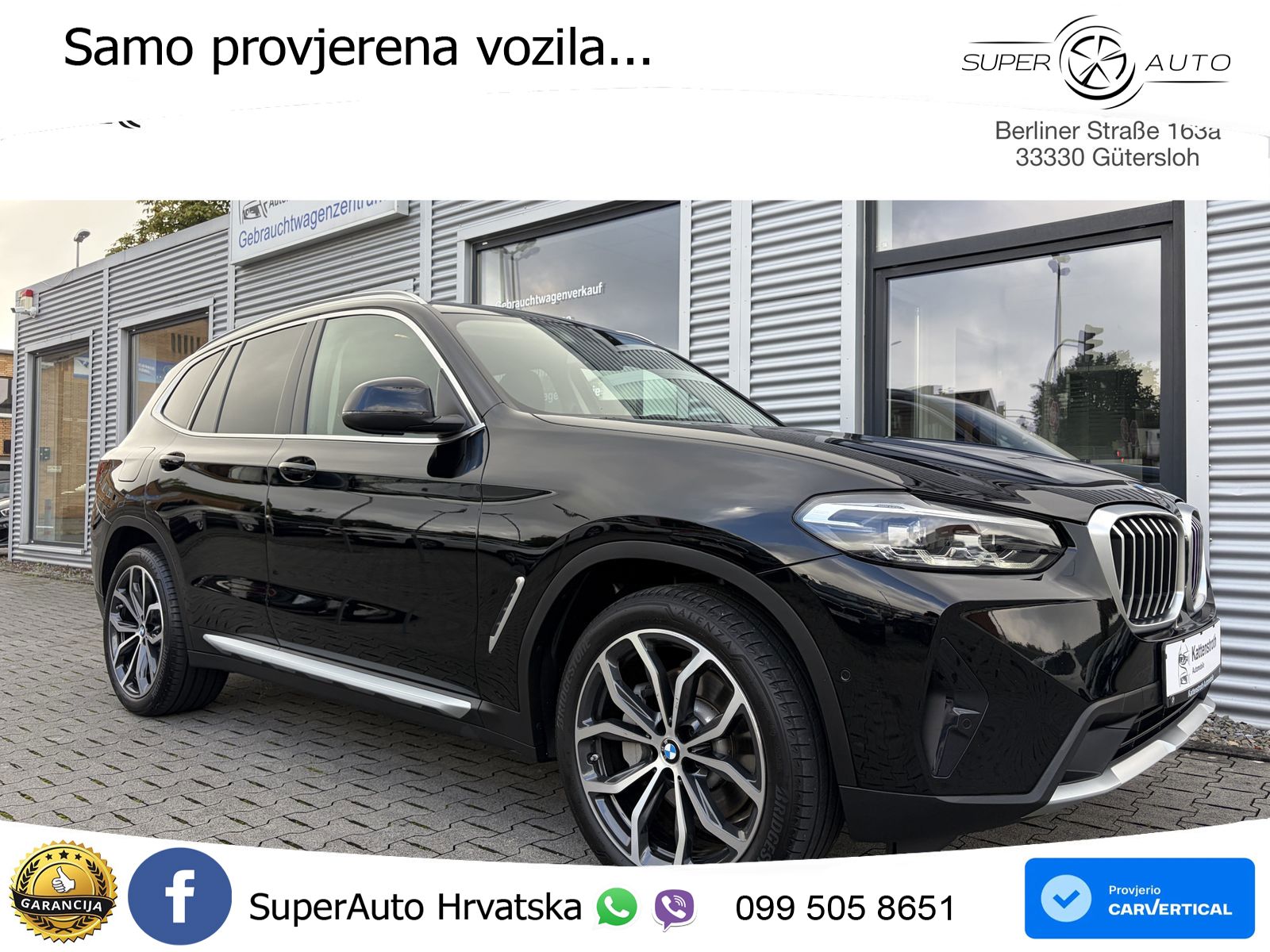 BMW X3 30i xDrive Steptronic