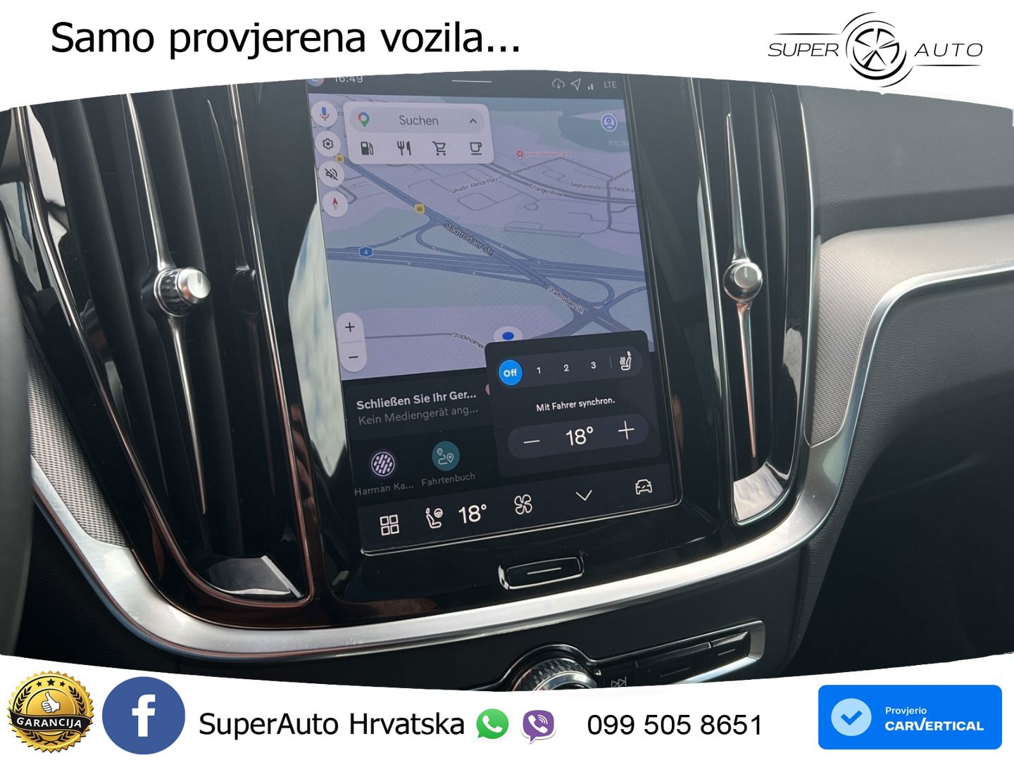 Volvo V60 2.0 B4 Benzin DCT ACC+HEAD+4xGR SJED+360+PANO