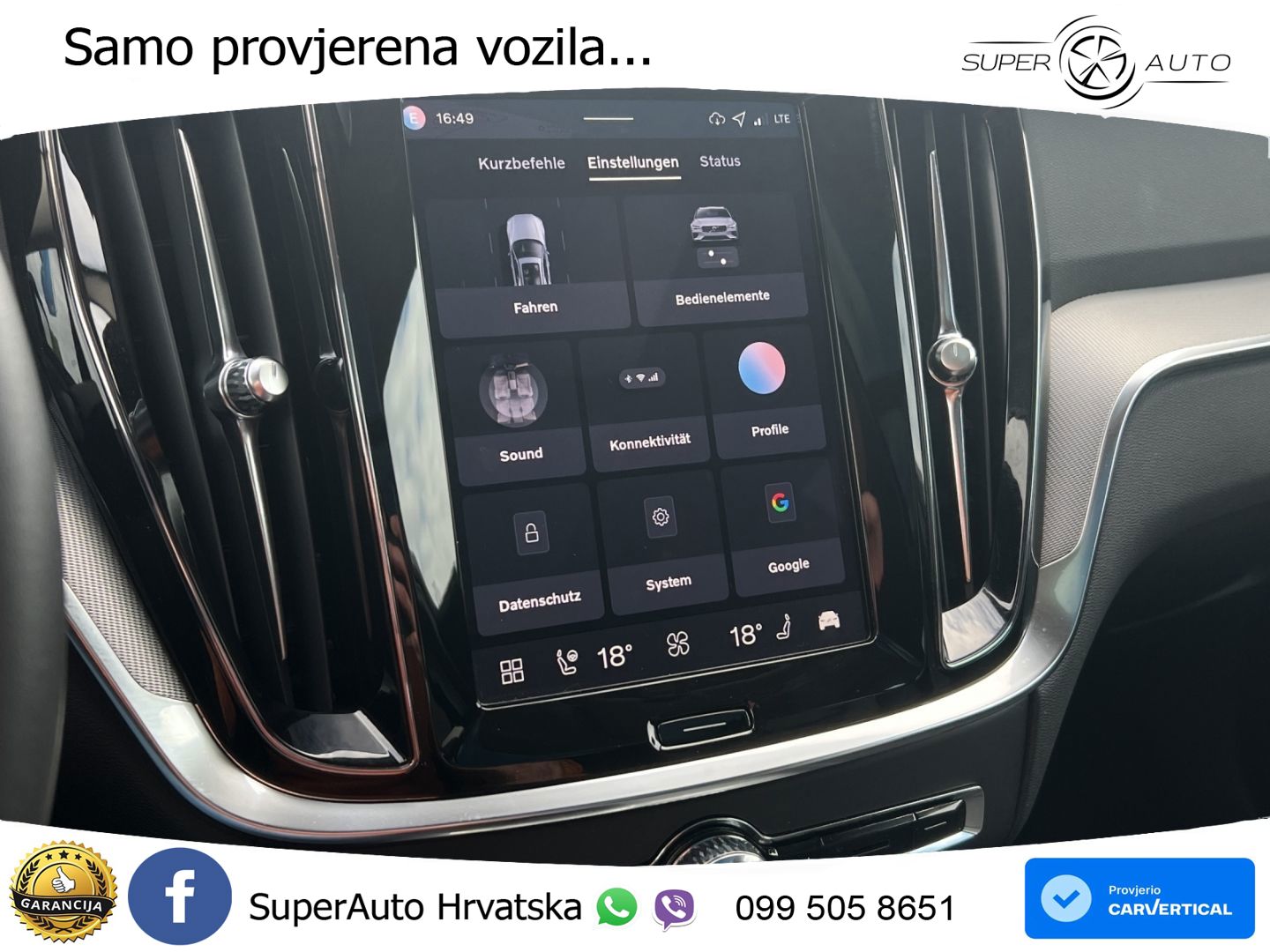 Volvo V60 2.0 B4 Benzin DCT ACC+HEAD+4xGR SJED+360+PANO