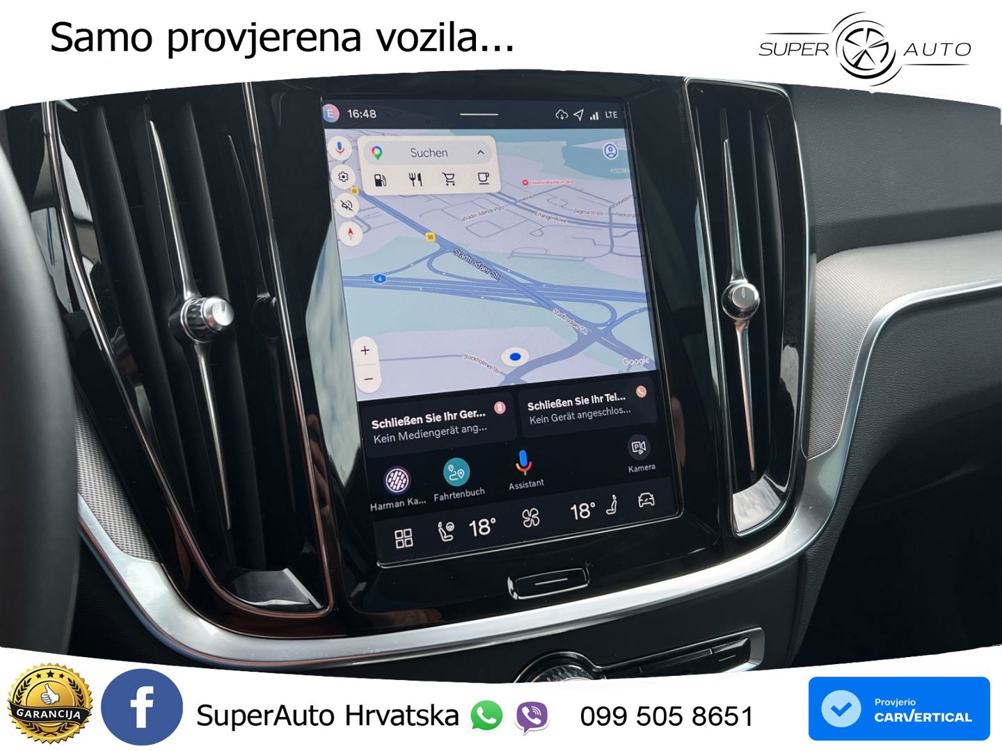 Volvo V60 2.0 B4 Benzin DCT ACC+HEAD+4xGR SJED+360+PANO
