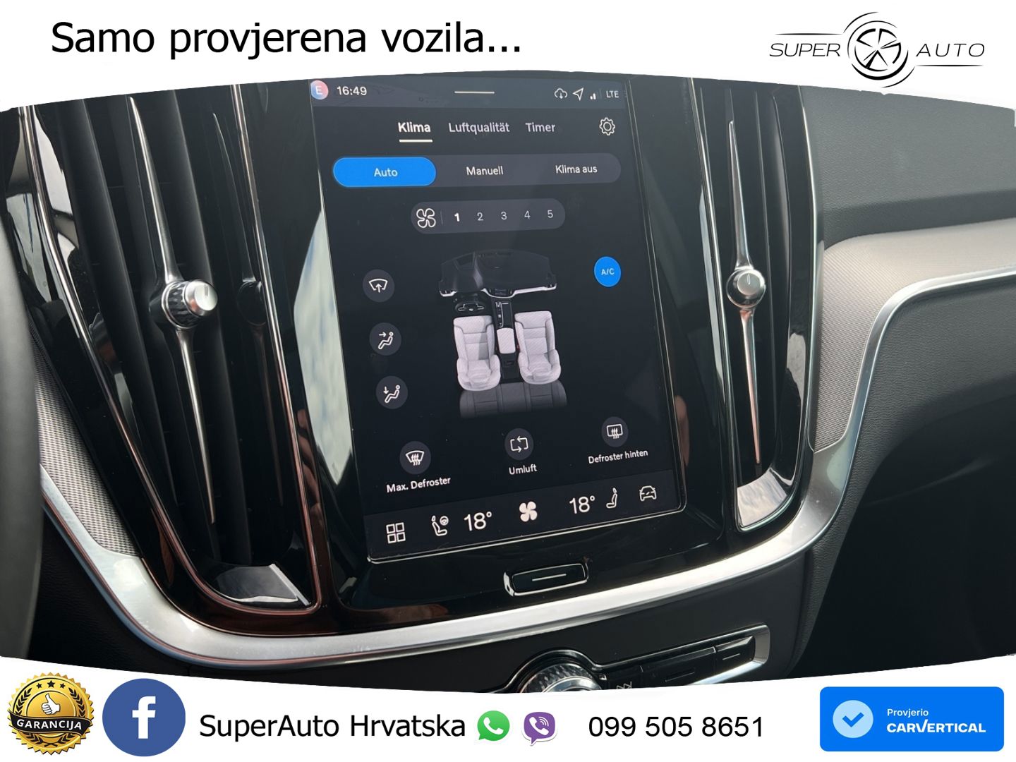 Volvo V60 2.0 B4 Benzin DCT ACC+HEAD+4xGR SJED+360+PANO