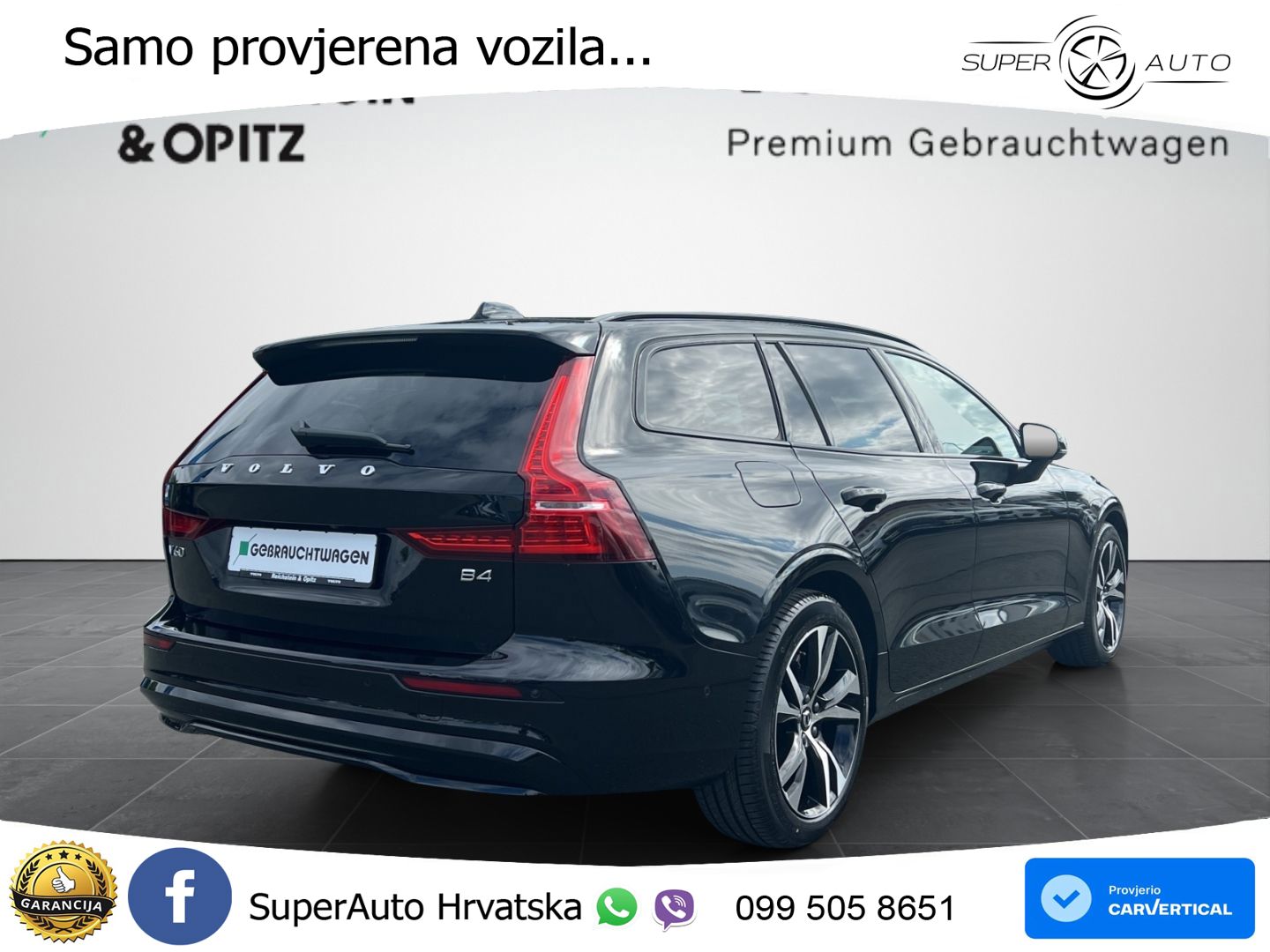 Volvo V60 2.0 B4 Benzin DCT ACC+HEAD+4xGR SJED+360+PANO