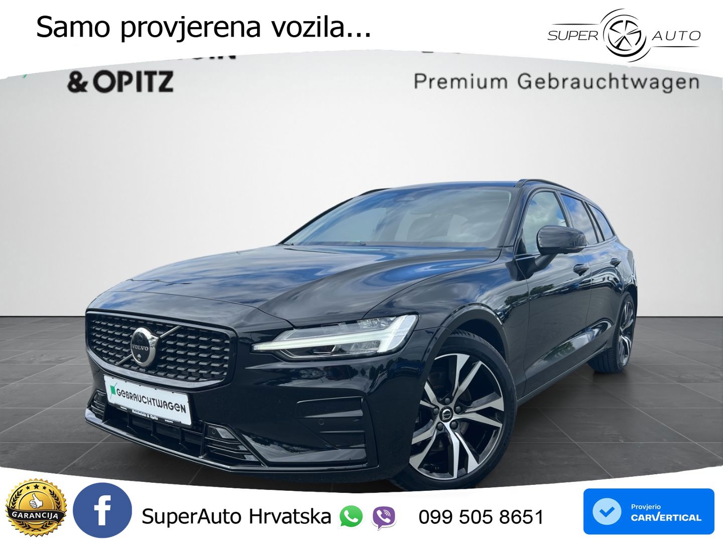 Volvo V60 2.0 B4 Benzin DCT ACC+HEAD+4xGR SJED+360+PANO