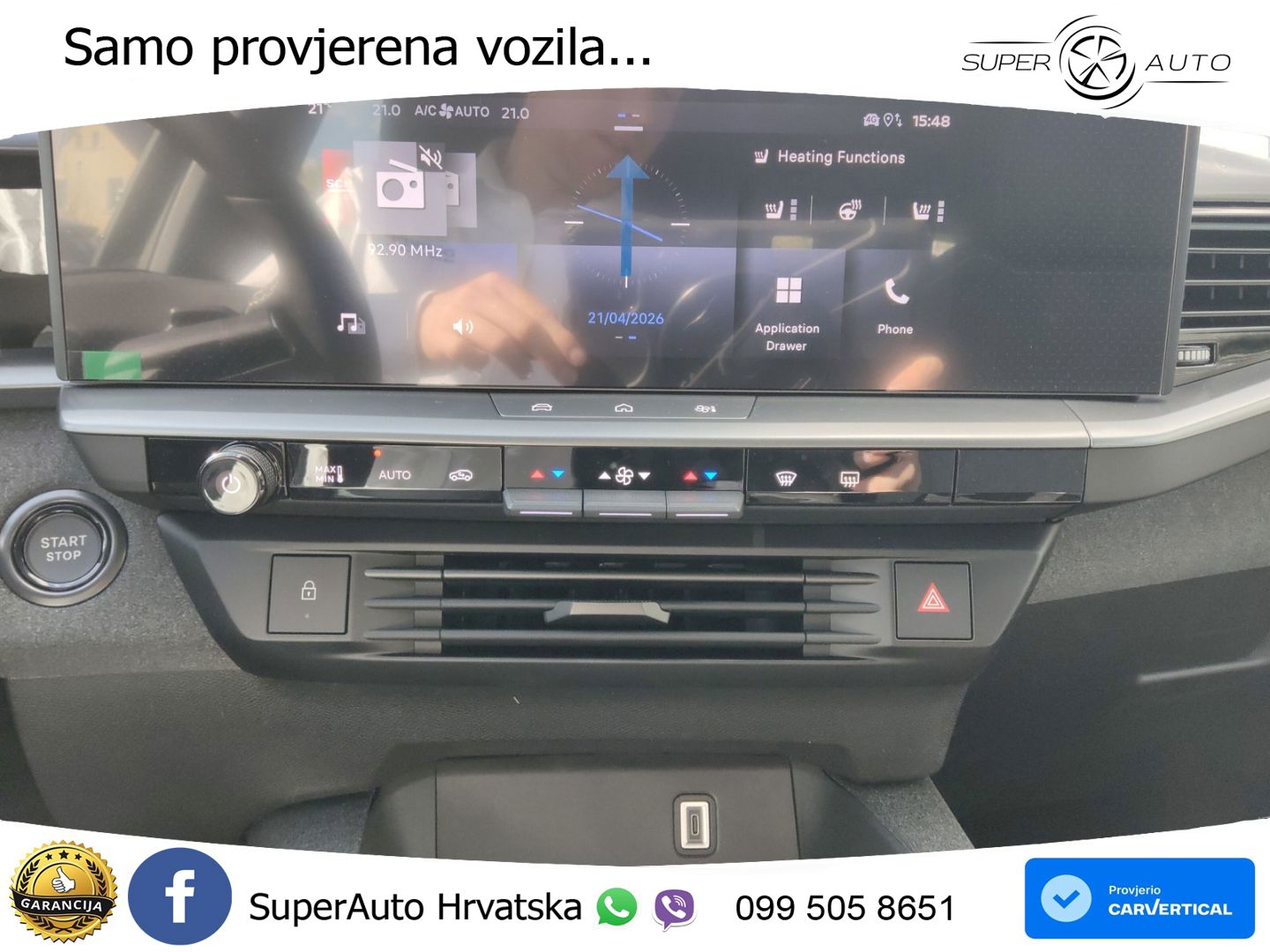 Opel Grandland 1.2 Turbo (145 KS) Hybrid eDCT Edition LED+GR SJED+ACC