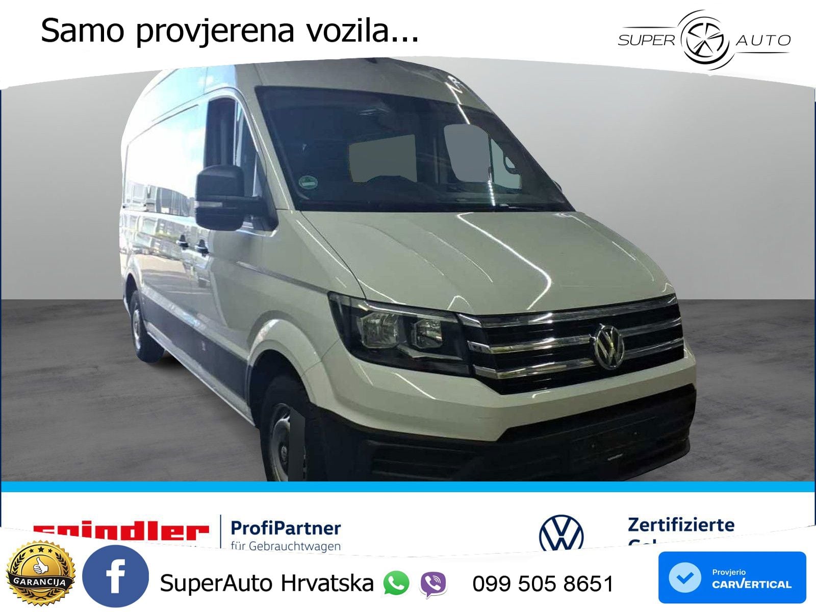 Volkswagen Crafter Plus 35 Kasten L2H2 / Bluetooth, Klima 140 KS