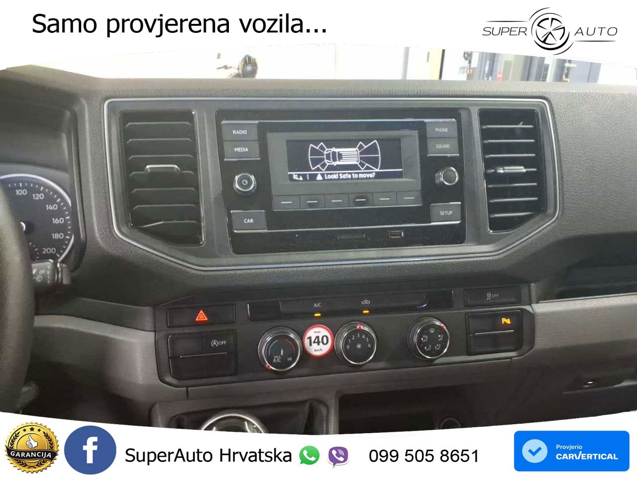 Volkswagen Crafter Plus 35 Kasten L2H2 / Bluetooth, Klima 140 KS