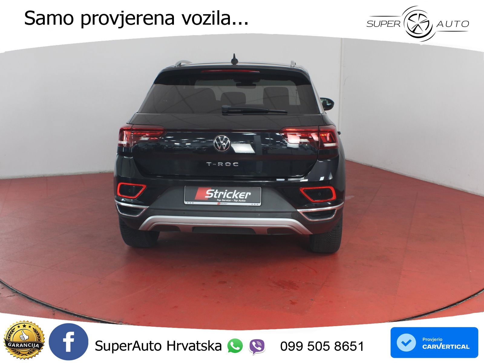 Volkswagen T-Roc 1.5 TSI (150 KS) DSG LED+GR SJED+ACC