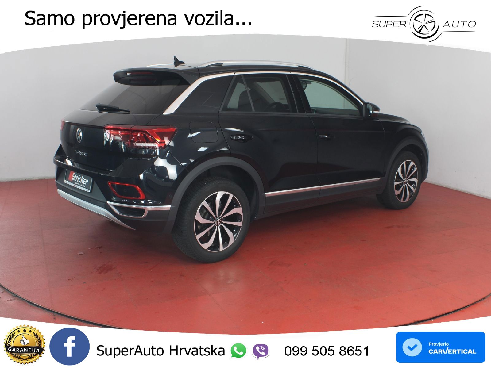 Volkswagen T-Roc 1.5 TSI (150 KS) DSG LED+GR SJED+ACC