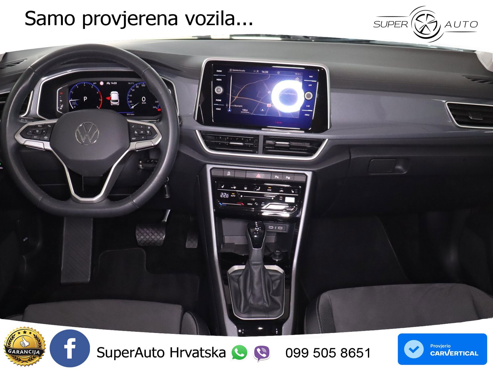 Volkswagen T-Roc 1.5 TSI (150 KS) DSG LED+GR SJED+ACC