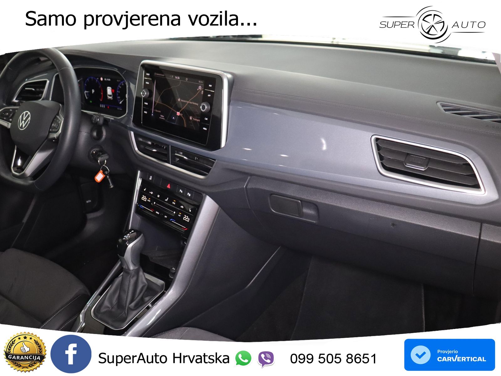 Volkswagen T-Roc 1.5 TSI (150 KS) DSG LED+GR SJED+ACC