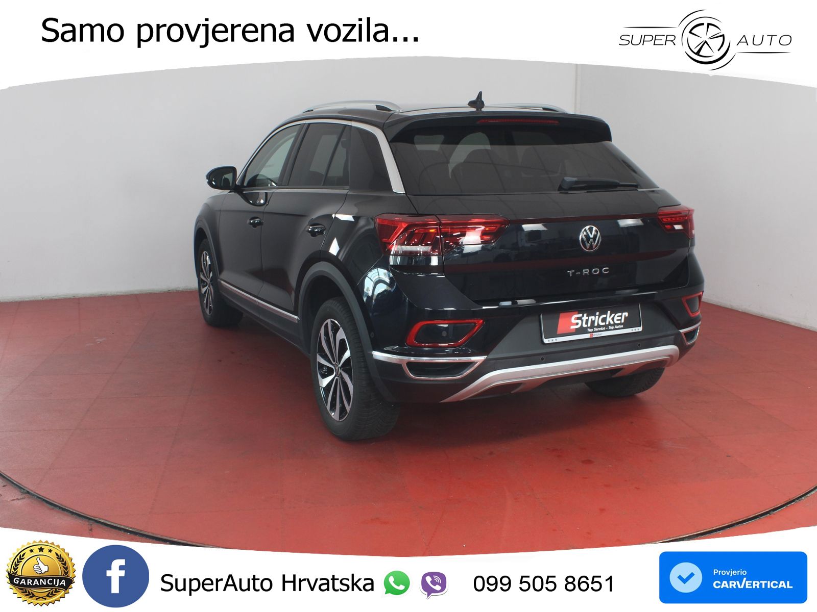 Volkswagen T-Roc 1.5 TSI (150 KS) DSG LED+GR SJED+ACC