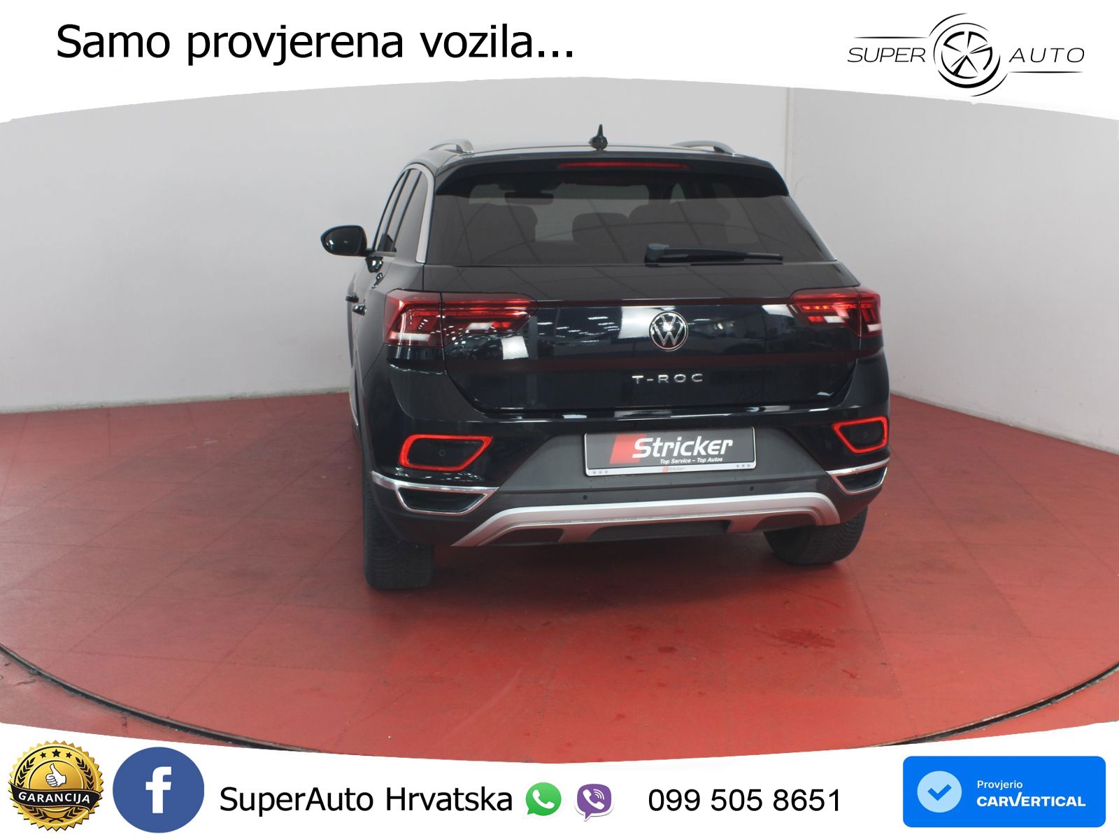 Volkswagen T-Roc 1.5 TSI (150 KS) DSG LED+GR SJED+ACC